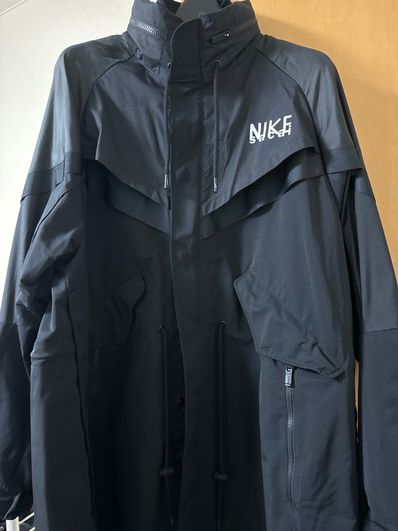 Nike x Sacai NRG Trench Jacket "Black"
