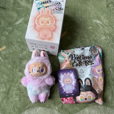 POP MART THE MONSTERS (LABUBU) Big into Energy Series Plush Pendant LUCK