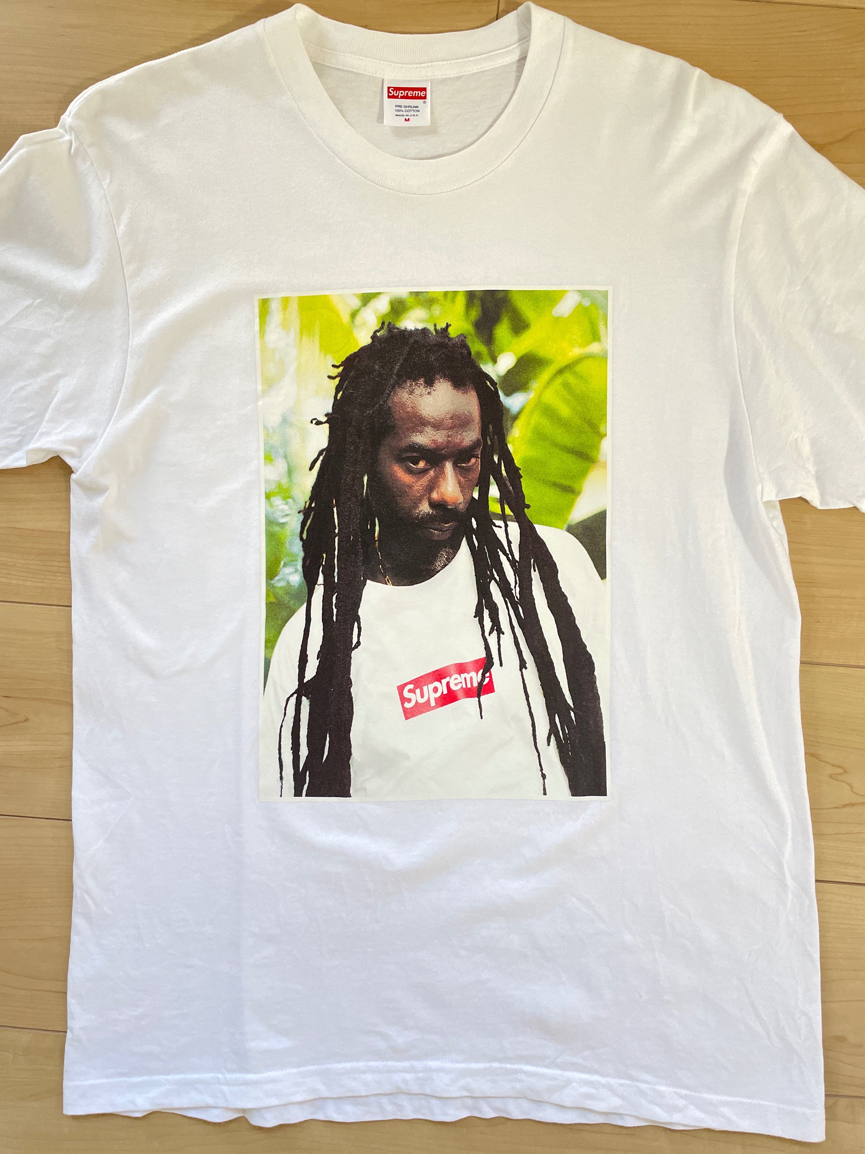 Supreme Buju Banton Tee "White"