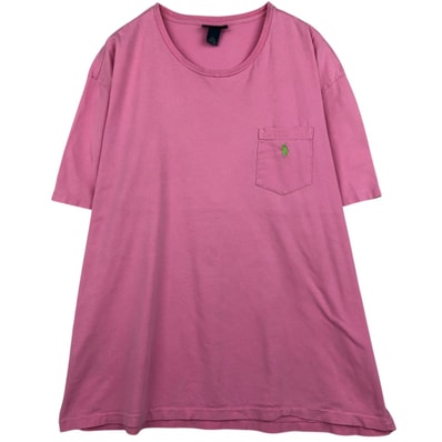 古着 ラルフローレン Ralph Lauren POLO by Ralph Lauren 半袖 ワンポイントロゴポケットTシャツ メンズXL相当/eaa637542