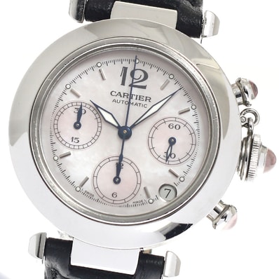 カルティエ パシャC クロノ 2003年 クリスマス限定 ボーイズ 【中古】