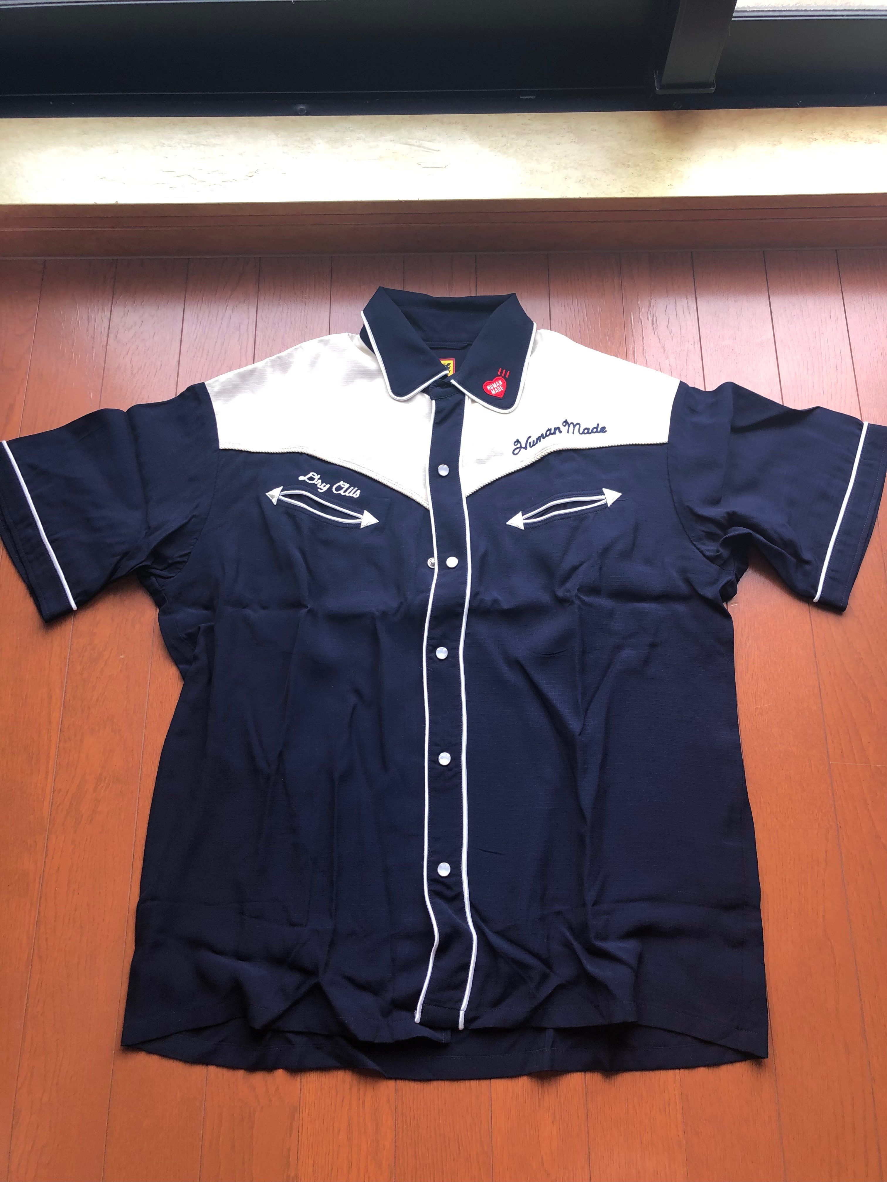 HUMAN MADE WESTERN S/S SHIRT "Navy"