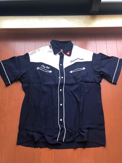 HUMAN MADE WESTERN S/S SHIRT "Navy"