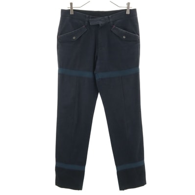 LANVIN en Bleu ランバンオンブルー ロングパンツ 48 ネイビー