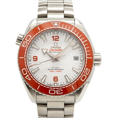 ★SALE【6wfc0241】オメガ シーマスター プラネットオーシャン 215.30.44.21.04.001 白文字盤【中古】腕時計 メンズ