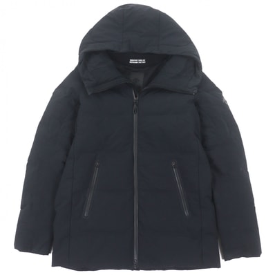良品 デサント ダウンコート ブラック メンズ S DIA3673U