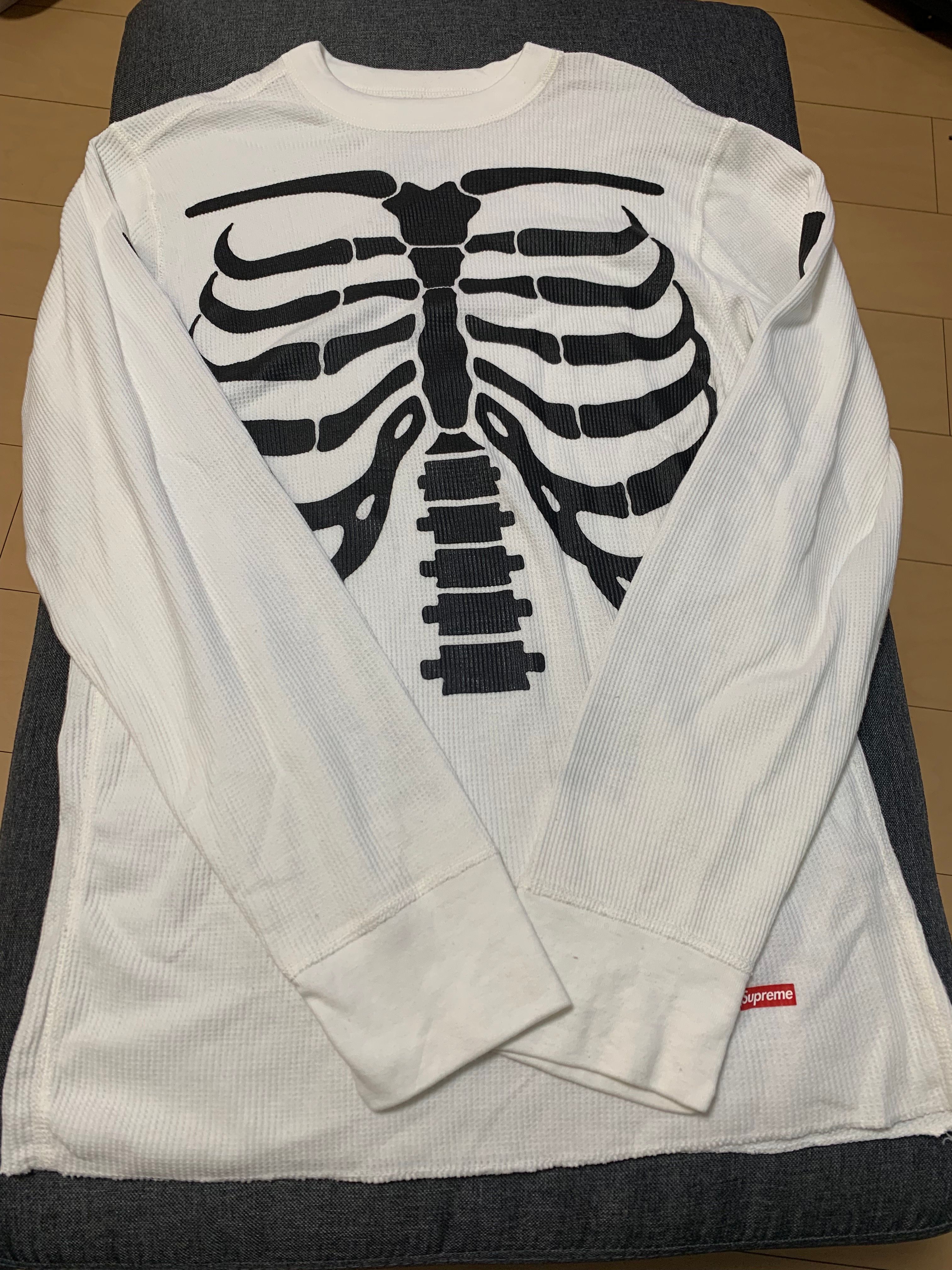 Supreme / Hanes Bones Thermal Crew (1 Pack) "Natural"(21FW)