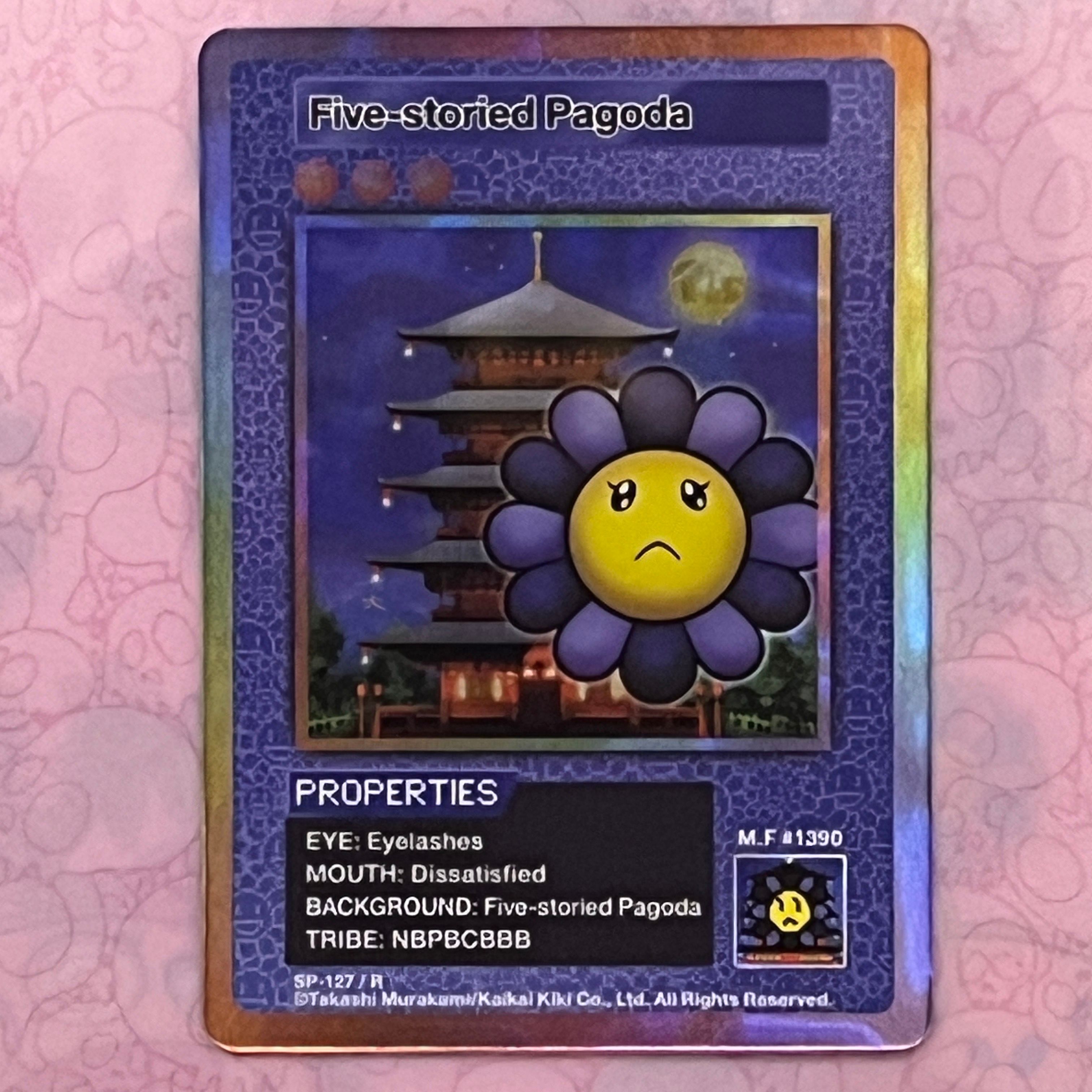 五重塔 R [SP-127]【英語版】(ムラカミフラワーズ「108フラワーズ リバイズド」)