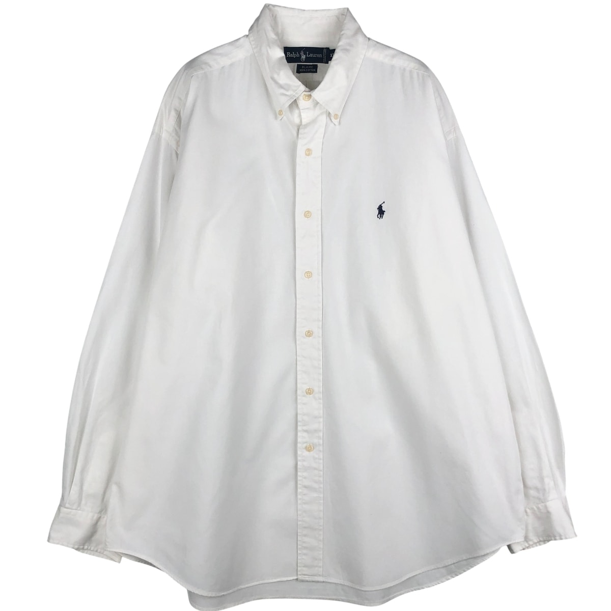 古着 ラルフローレン Ralph Lauren BLAIRE 長袖 ボタンダウンシャツ メンズXL相当/eaa458873
