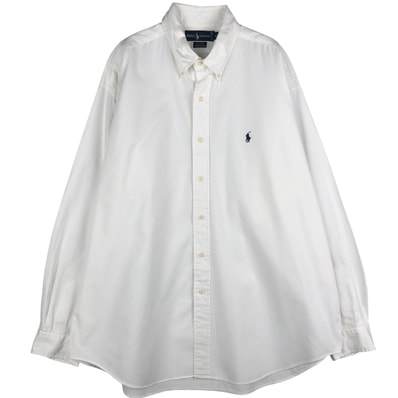 古着 ラルフローレン Ralph Lauren BLAIRE 長袖 ボタンダウンシャツ メンズXL相当/eaa458873