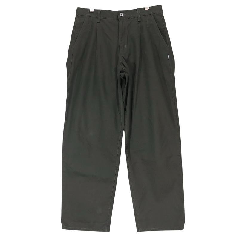 NEIGHBORHOOD Baggy Silhouette Two Tuck Pants "Olive Drab"