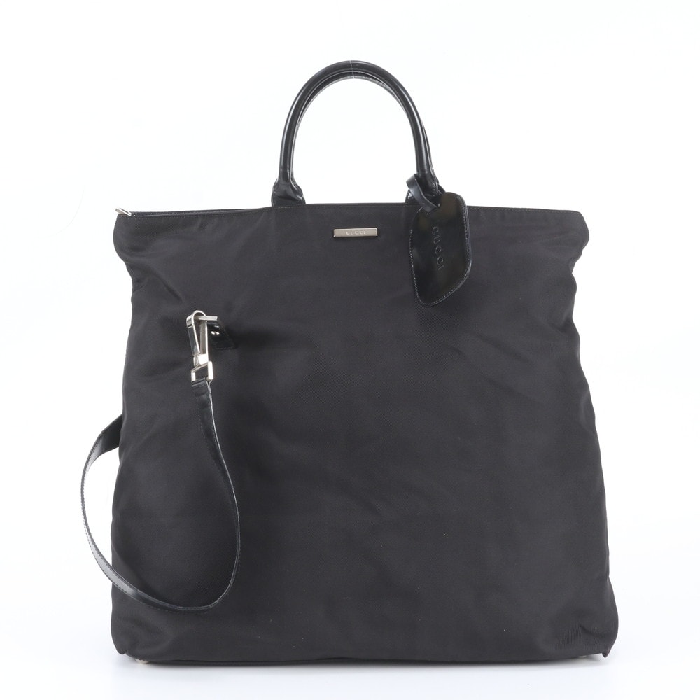 ■美品 グッチ ショルダーバッグ レザー×ナイロン