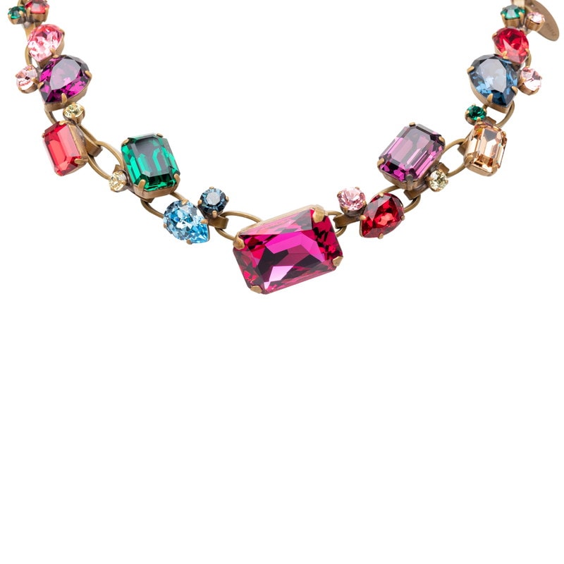 MIUMIUビジューチョーカー C (やや傷や汚れあり)】ミュウミュウ ビジュー クリスタル チョーカー