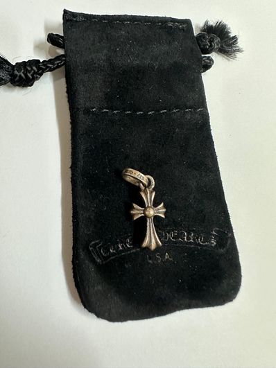 Chrome Hearts CH Cross Baby Fat Charm "Silver"