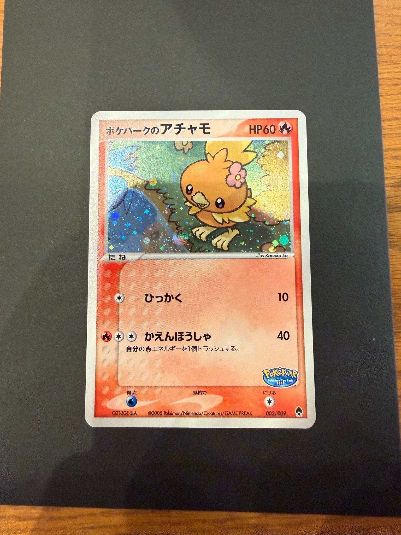 ポケパークのアチャモ [PCG 002/009](ポケパークプレミアムファイル