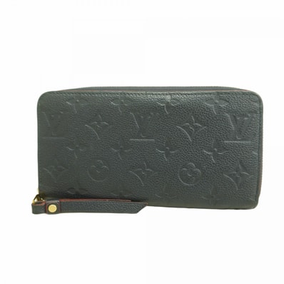 【6dd5175】ルイヴィトン 長財布 モノグラム・アンプラント ジッピーウォレット M62121 マリーヌルージュ【中古】レディース