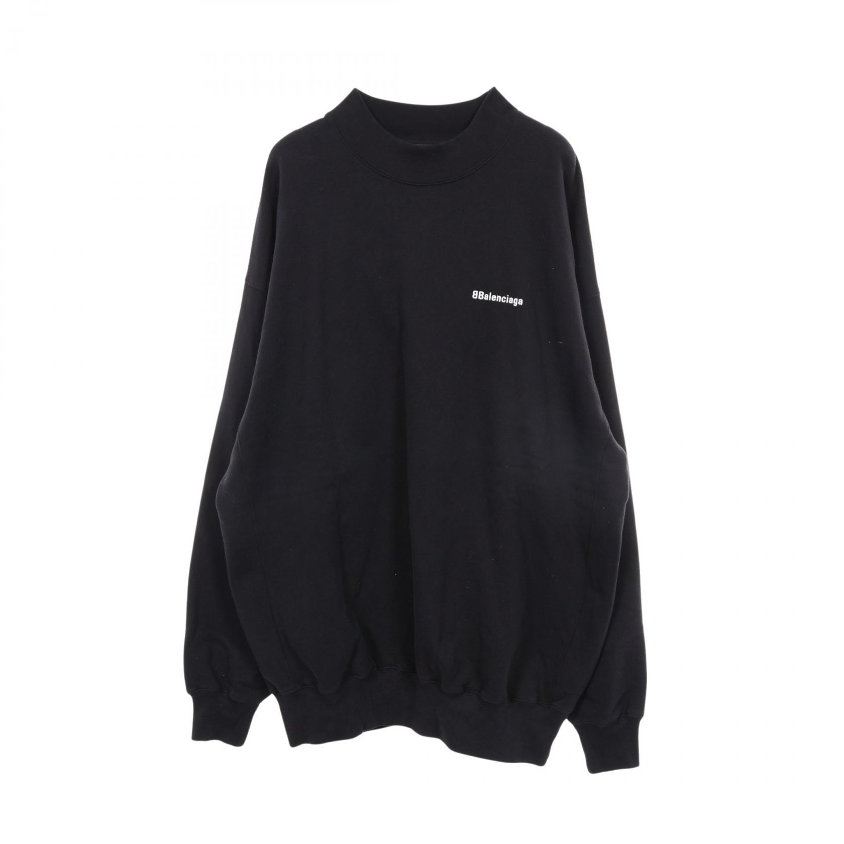 BALENCIAGA Men's BB Corp Sweatshirt "Black"