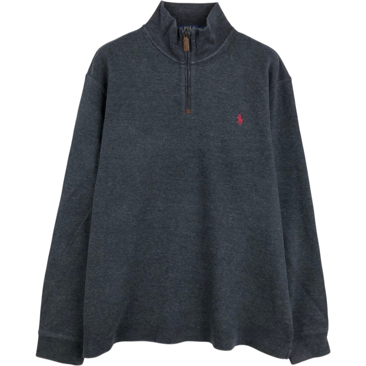 古着 ラルフローレン Ralph Lauren POLO RALPH LAUREN ハーフジップスウェットシャツ トレーナー メンズXL相当/eaa676260