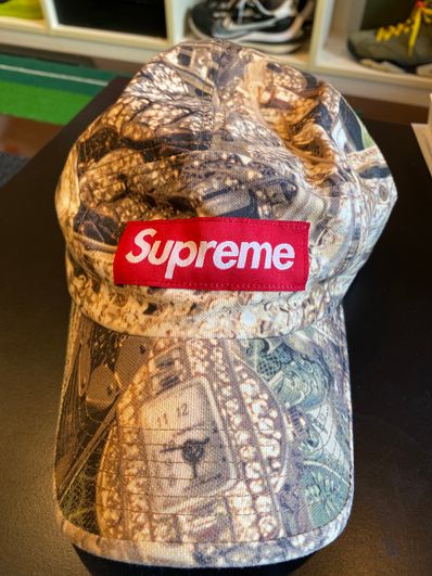 Supreme Bling Camp Cap "Yellow"