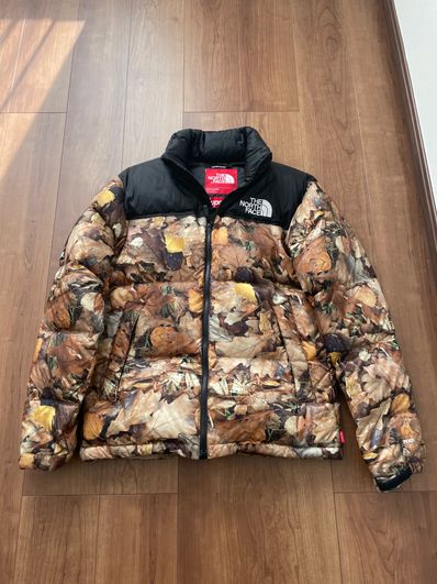 Supreme x The North Face Leaves Nuptse Jacket "Leaves"