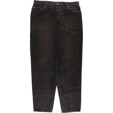 古着 90年代 リーバイス Levi's 560 LOOSE FIT TAPERED LEG ブラックデニム テーパードデニムパンツ メンズw36相当 ヴィンテージ/eaa547682