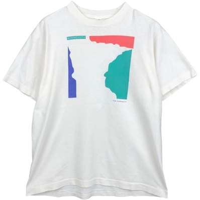 古着 90年代 フルーツオブザルーム FRUIT OF THE LOOM プリントTシャツ USA製 メンズL相当 ヴィンテージ/eaa642039