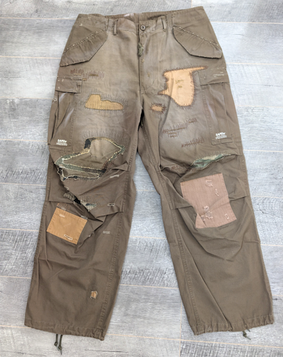 SAPEur M-65 Re Make Cargo Pants "Olive"