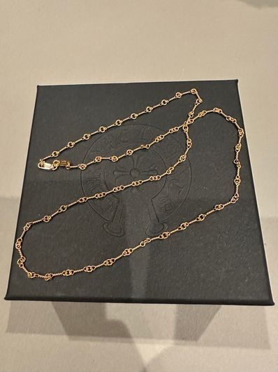 Chrome Hearts 22K Twist Chain Necklace 50cm (20inch) 22k "Gold"