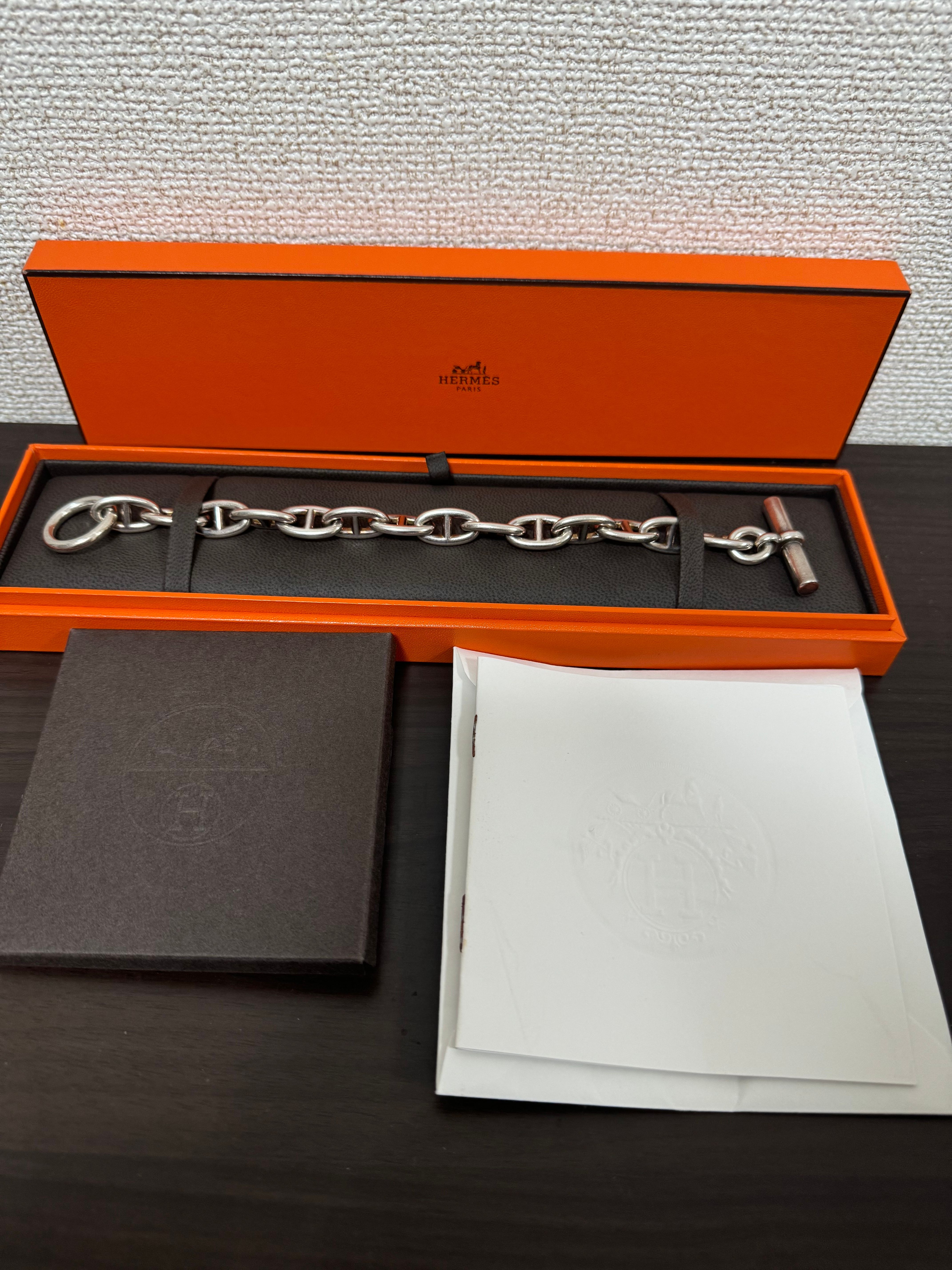 Hermes Chaine D'ancre GM Bracelet "Silver"