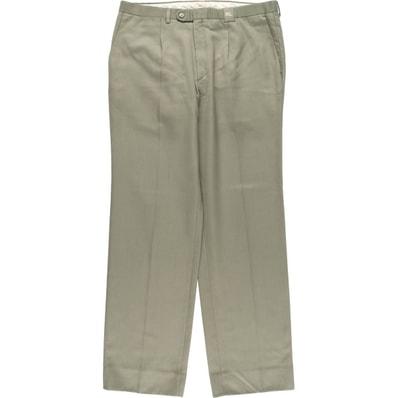 古着 バーバリー Burberry's BURBERRYS OF LONDON ワンタック スラックスパンツ メンズw36相当/eaa558479