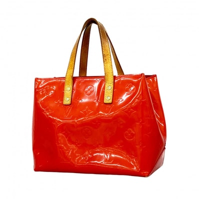 【6dd4539】ルイヴィトン ハンドバッグ ヴェルニ リードPM M91088 ルージュ【中古】レディース