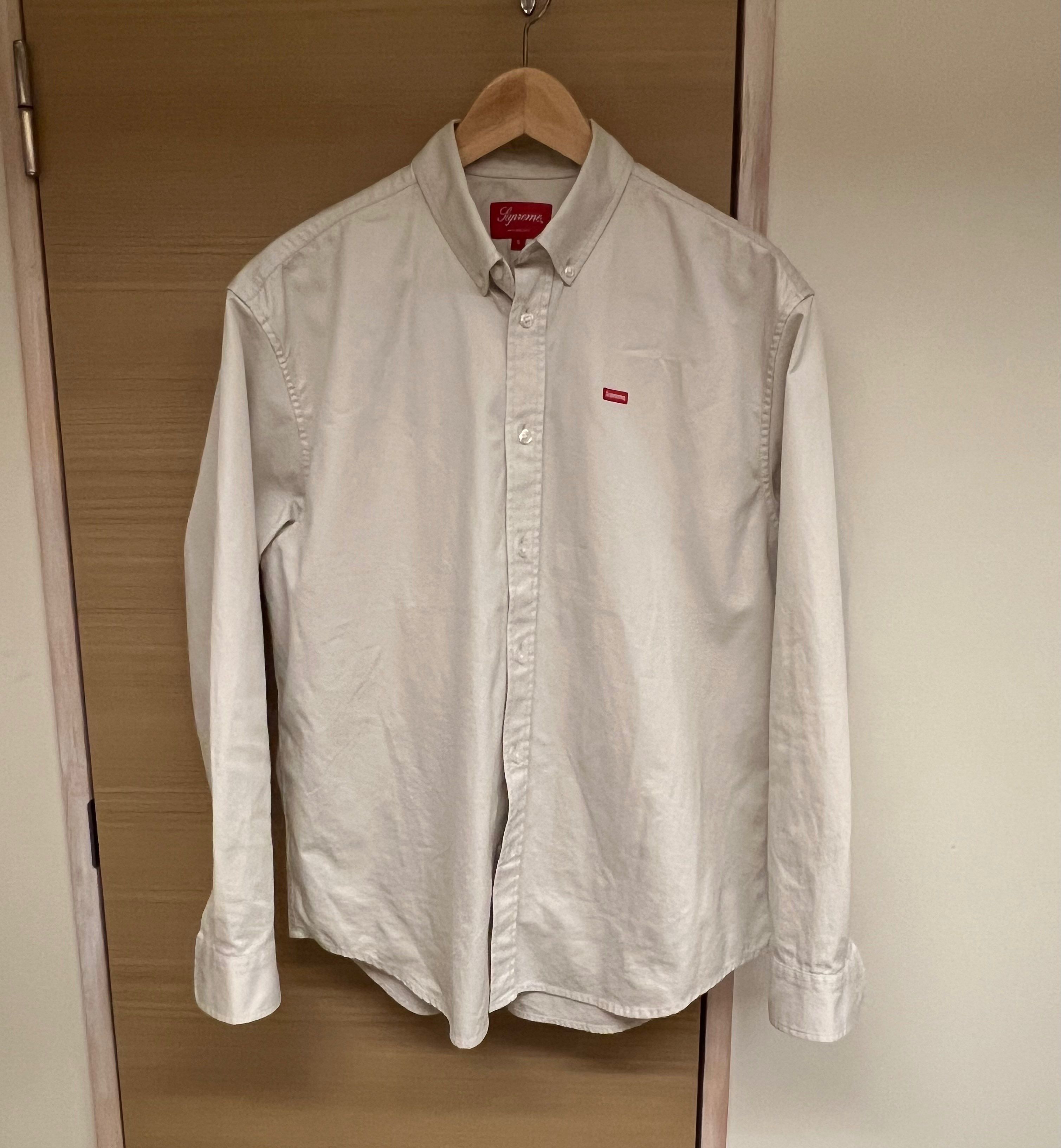 Supreme Small Box Shirt "Natural" (22FW)