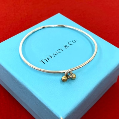 TIFFANY&Co. ティファニー フック&アイ バングル シルバー925 K18イエローゴールド バングル シルバー
26048