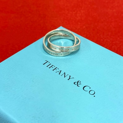 TIFFANY&Co. ティファニー 1837 ダブル ナロー リング シルバー925 リング・指輪 13号 シルバー
44146
