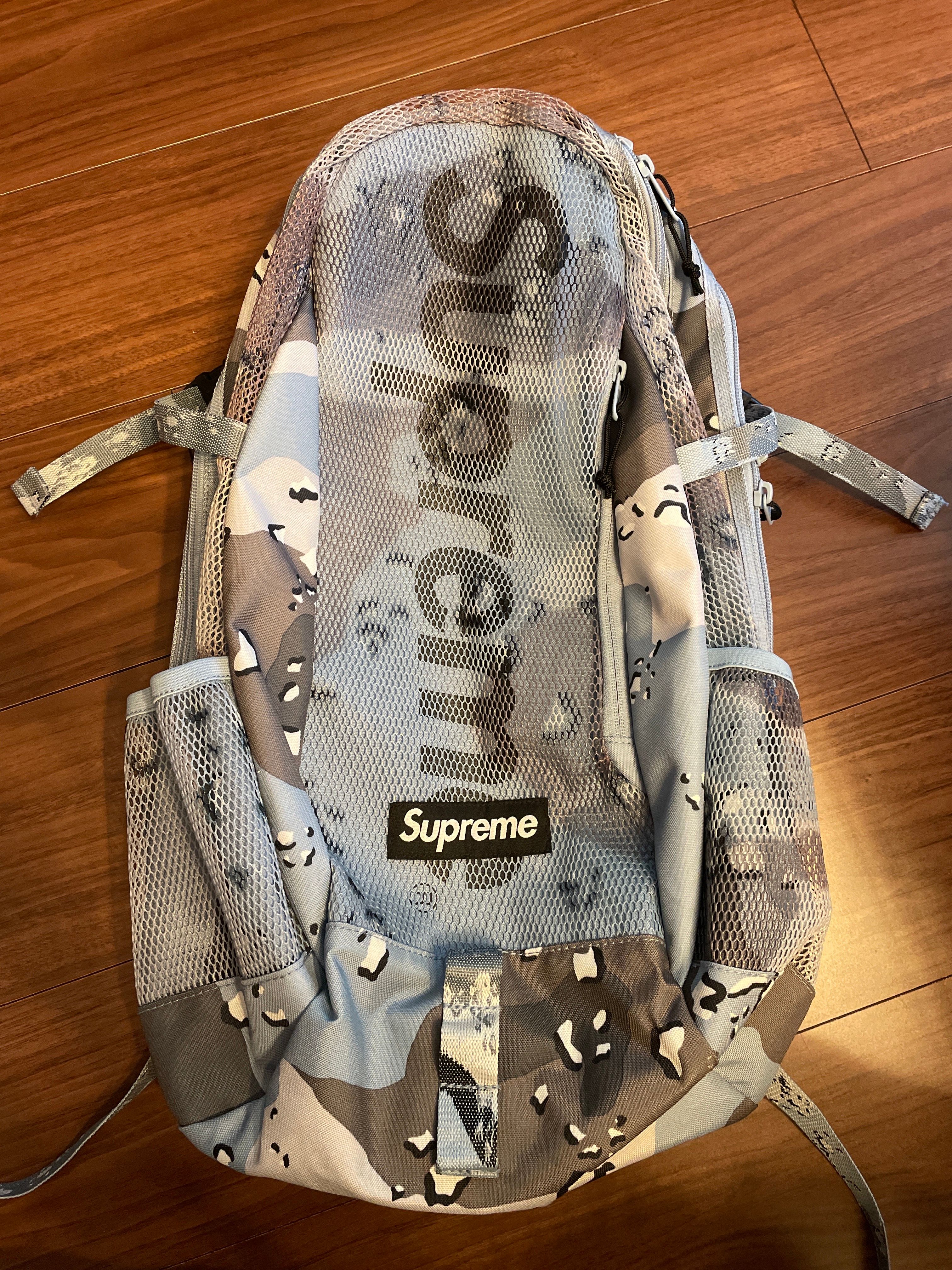 Supreme 20SS Backpack "Camo Blue"