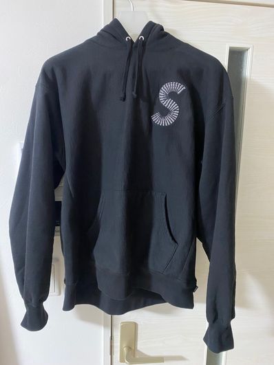 Supreme S Logo Hooded Sweatshirt "Black" (20FW)