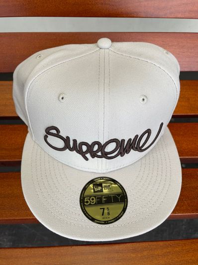 Supreme Handstyle New Era "Stone"