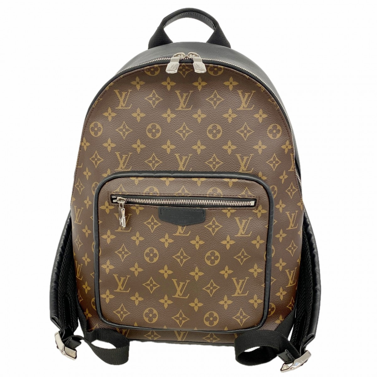 【6gd4212】ルイヴィトン リュック・デイパック モノグラム・マカサー ジョッシュNV M45349 ブラウン ブラック【中古】メンズ