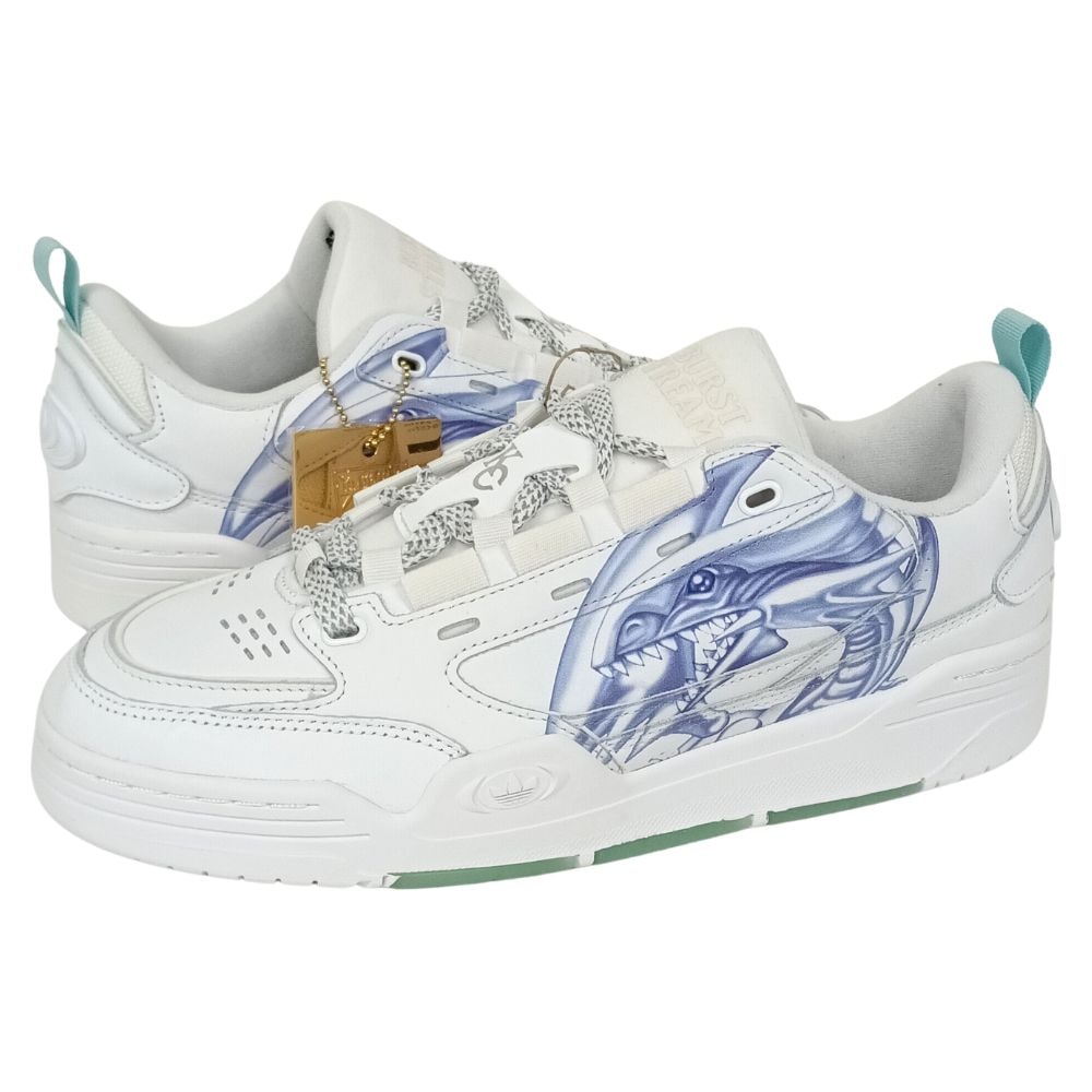 ADIDAS アディダス H06426 ADI2000 YU-GI-OH 遊戯王 青眼の白龍 ブルーアイズホワイトドラゴン スニーカー US9.5=27.5cm 55253