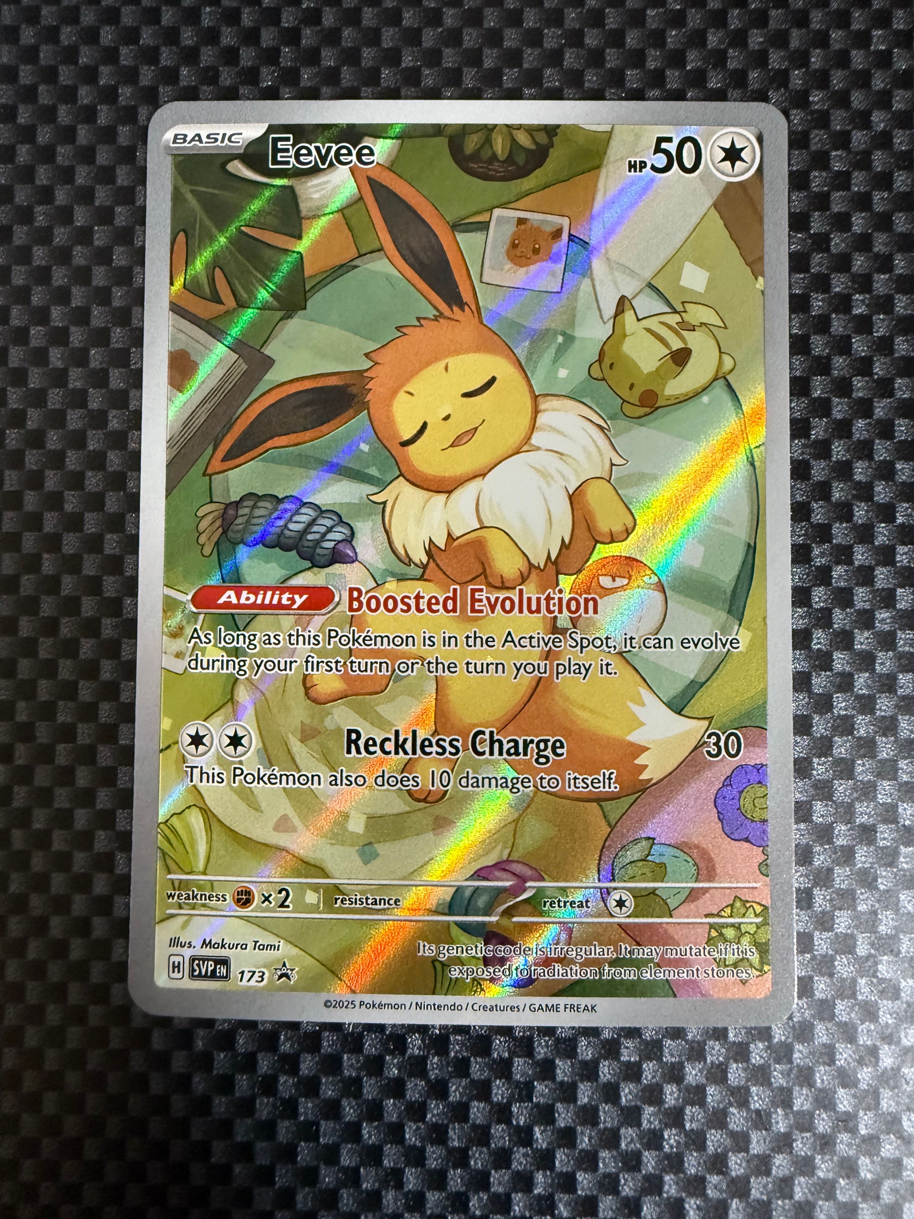 イーブイ P [SVP EN 173]【英語版】(スカーレット&バイオレット「プリズマティックエボリューションズ エリートトレーナボックス」)