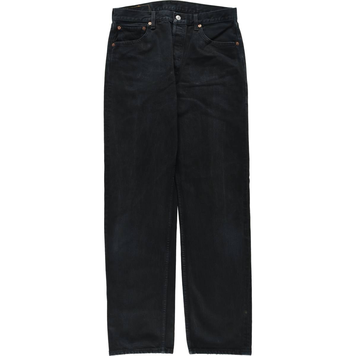 古着 90年代 リーバイス Levi's 501-0165 ブラックデニム ストレートデニムパンツ メンズw33相当 ヴィンテージ/eaa638376