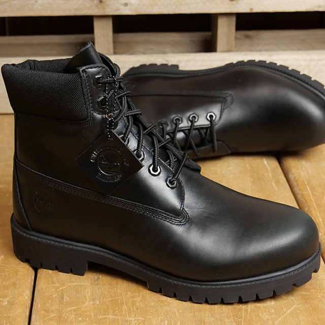 Timberland 6inch Premium Boots WP "BLACKOUT FULL GRAIN"