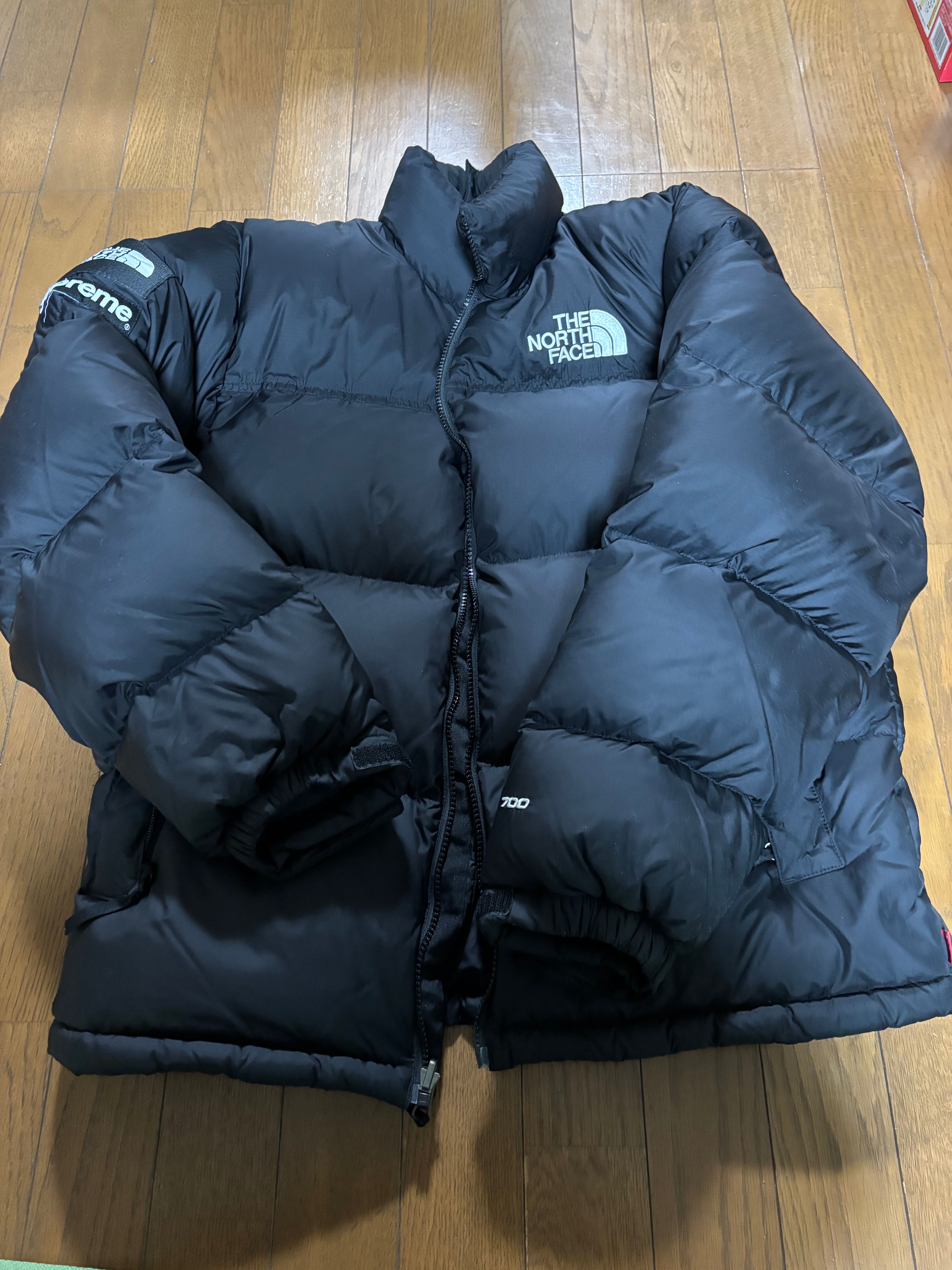 Supreme x The North Face Split Nuptse Jacket "Black" ND02400I / NF0A875F
