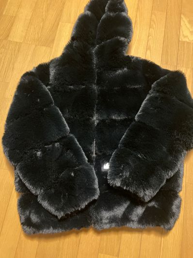 Supreme / WTAPS Faux Fur Hooded Jacket "Black"