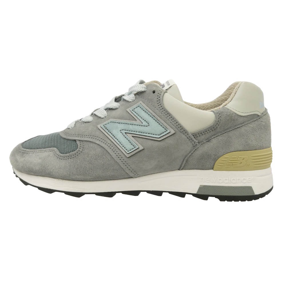 NEW BALANCE ニューバランス M1400SB USA製 1400 Steel Blue スティールブルー スエード ローカット スニーカー グレー系 26.5cm【美品】【中古】