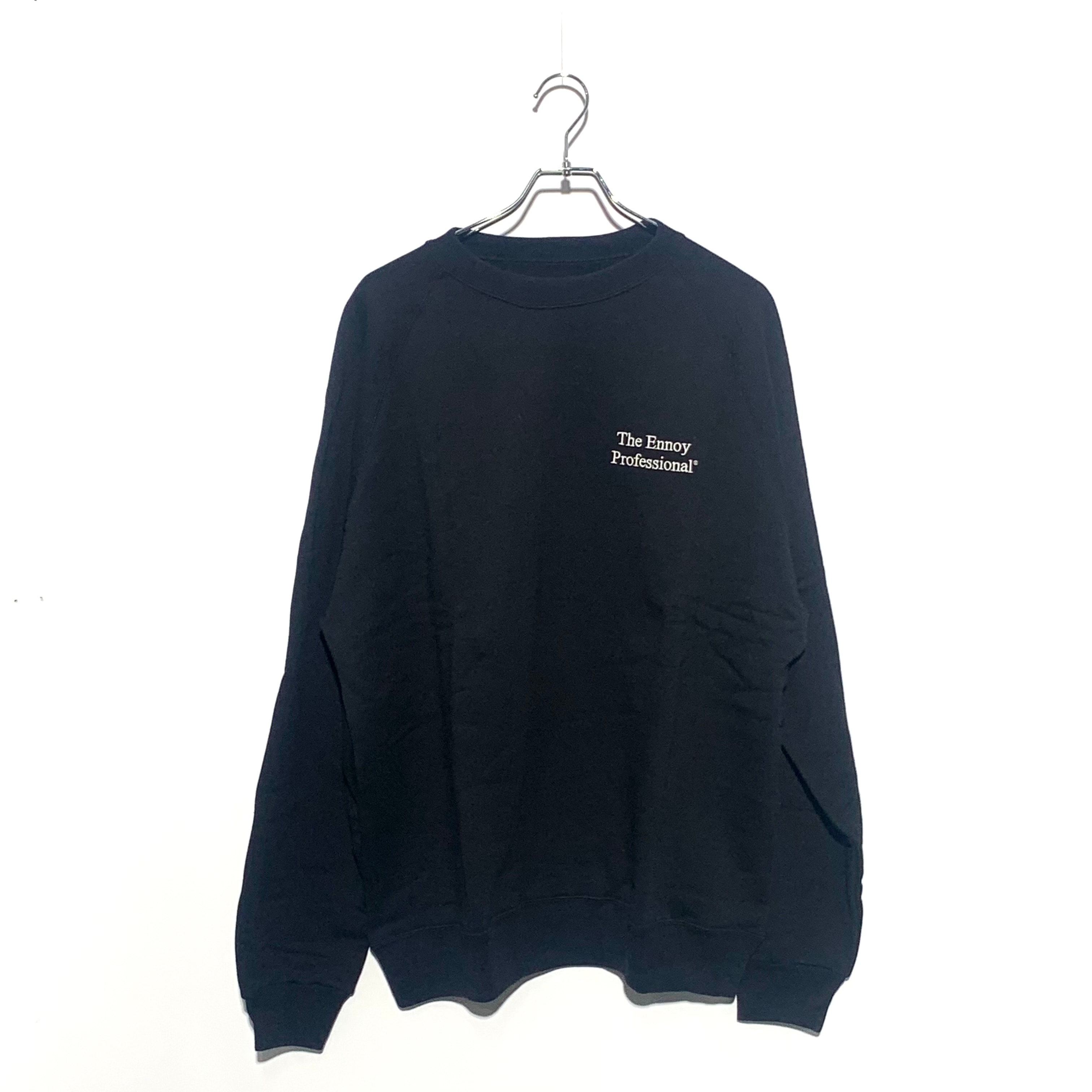 ENNOY x Stylistshibutsu 21SS Sweat Crewneck "Black" SS21BRENCT06NTL