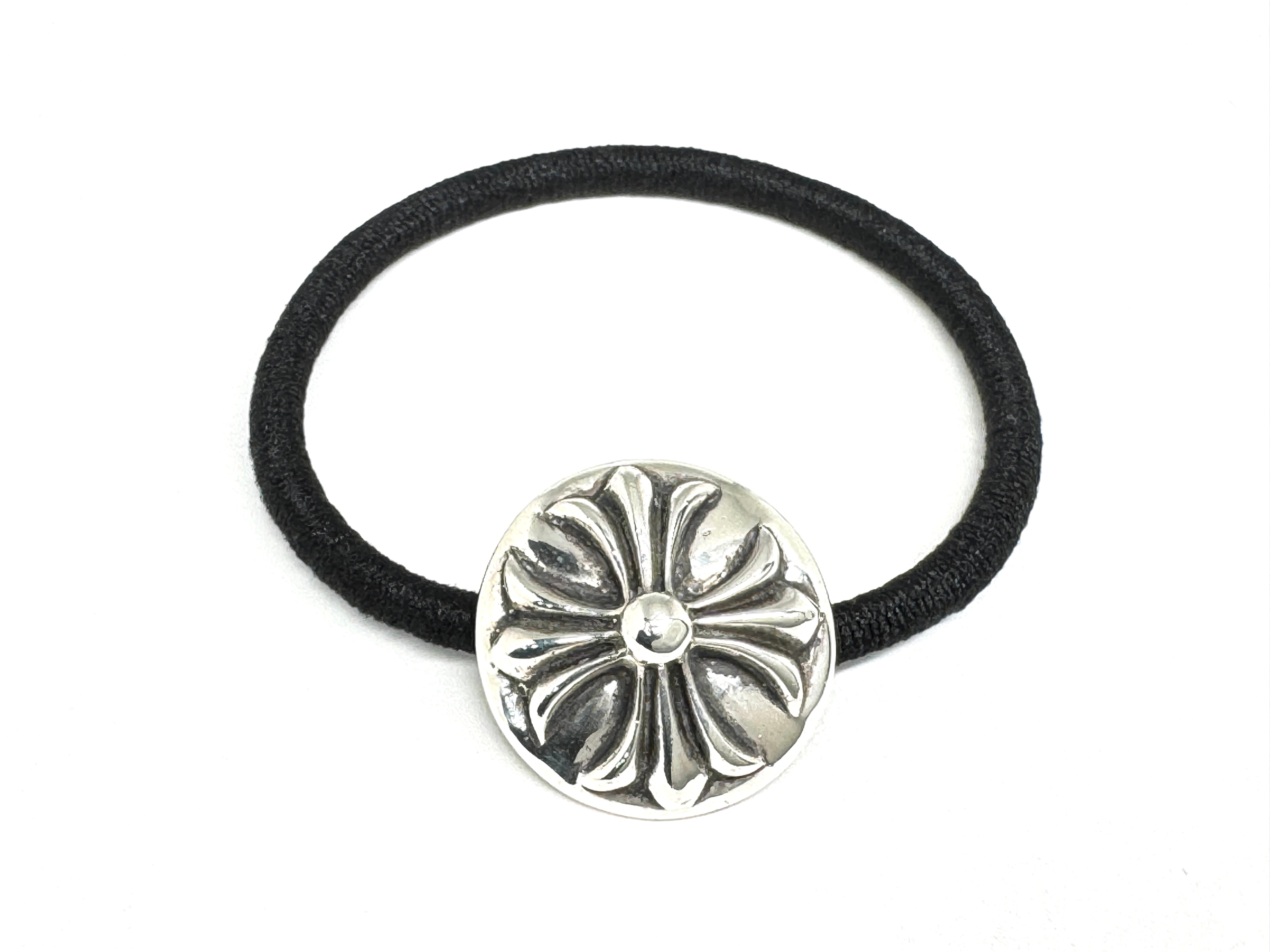 Chrome Hearts Cross Ball Hair Band "Black"