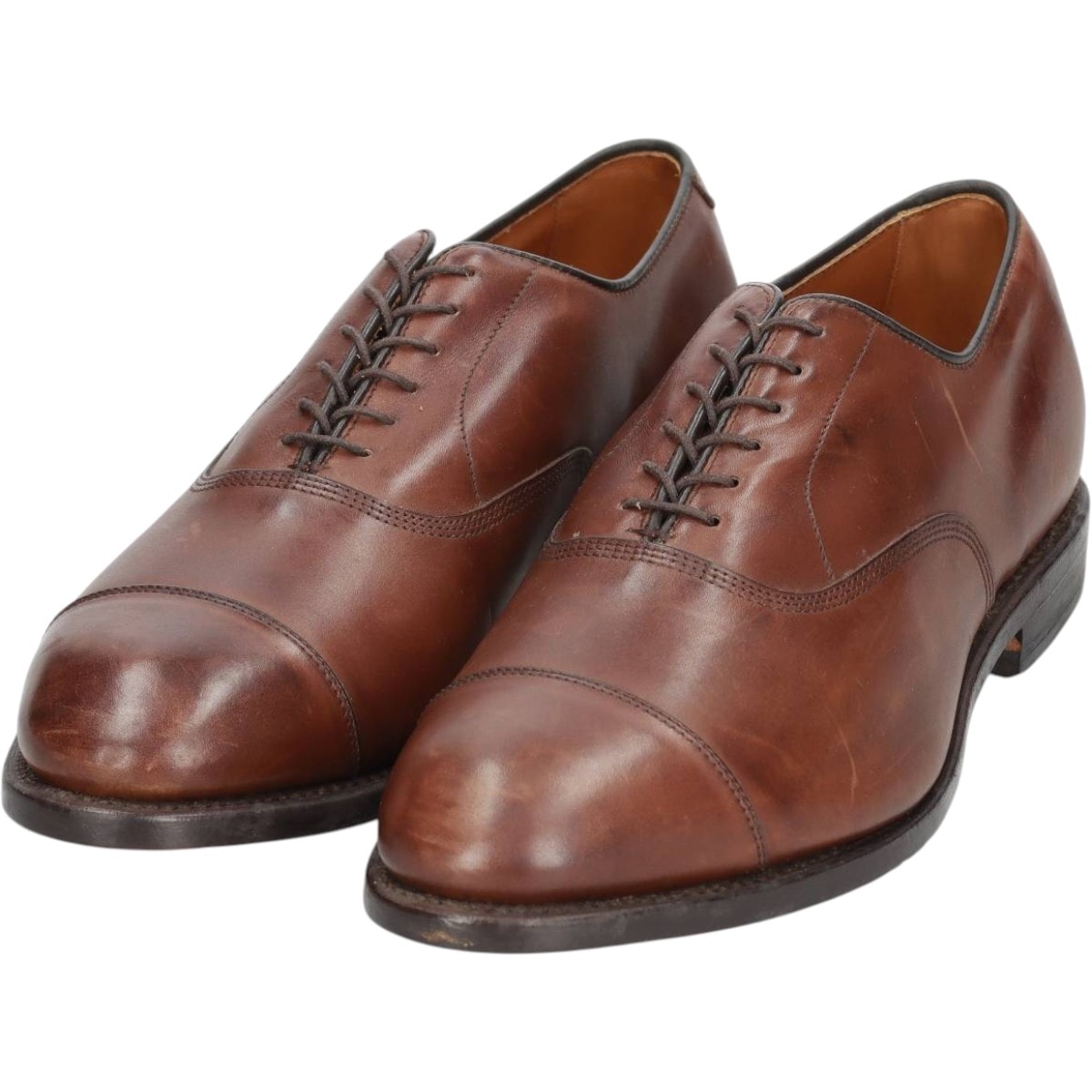 古着 アレンエドモンズ ALLEN EDMONDS Park Avenue ストレートチップシューズ USA製 9 3E メンズ27.0cm相当/saa016079