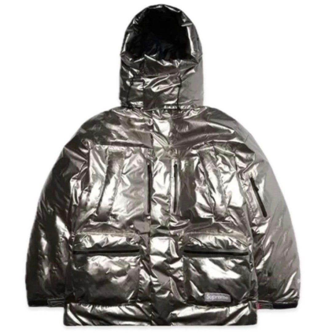Supreme GORE TEX 700 Fill Down Parka "Silver"