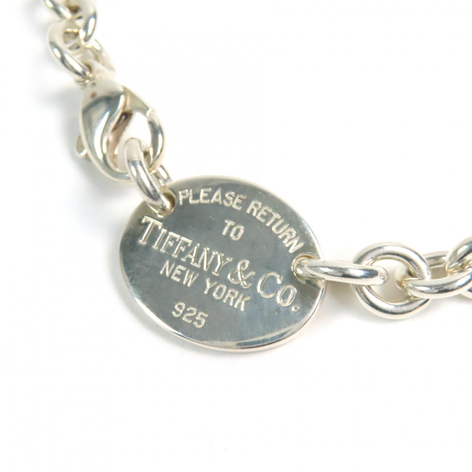 美品 ティファニー
 ネックレス シルバー メンズ